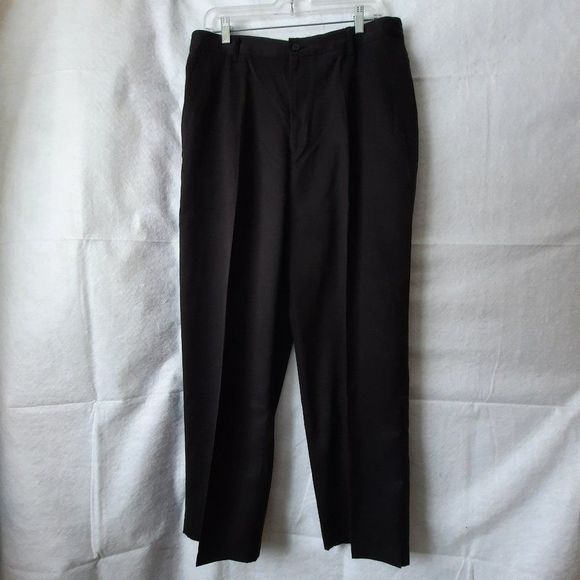Weir Golf Black Classic Style Golf Pants Men's Size 34X30 - Picture 1 of 11